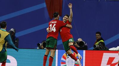 (On for Nuno Mendes, 90’): His contribution was short and sweet. His direct running and cross created the winner. EPA