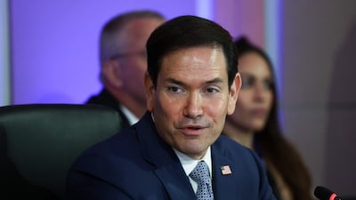 Marco Rubio, US Secretary of State, was speaking at the Asean foreign ministers' meeting in Pasay, the Philippines. AFP