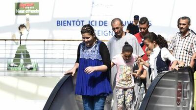 Youths are not the only visitors of these new temples of consumption. Clients of all ages flock to the malls, where families can share a pizza while watching their children run around a playing area. AFP Photo / Farouk Batiche
