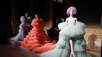 Giambattista Valli's presentation at Haute Couture Fall/Winter 2019-2020. Getty Images