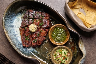 Asado negro short ribs, cooked for 36 hours, make for a hearty end to the mains in the set menu. Photo: Amaru