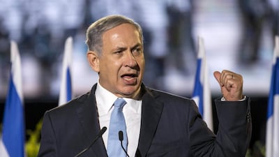 Benjamin Netanyahu's humanitarian concern for the victims of disasters looks more cynical when set alongside its record once the TV cameras depart. Jack Guez / Reuters