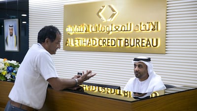Al Etihad Credit Bureau has been calculating credit scores for 4.5 million people and 200,000 companies since 2014. Silvia Razgova / The National