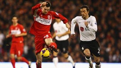 Middlesbrough's Adam Johnson is an exciting runner with the ball at his feet.