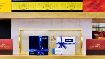 Chocolates from Royce' at Depachika Food Hall in Nakheel Mall