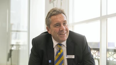 Dr Simon Fraser cheif medical officer of King's College Hospital UAE. Christopher Pike / The National