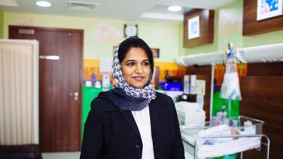 Many women face the challenge of balancing work and family life, says Dr Shanila Laiju of the Medcare group. Anna Nielsen for The National