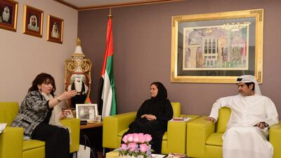 Sheikha Lubna Al Qasimi discusses strengthening the partnership between the UAE and the United Nations Development Programme. Wam