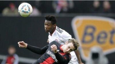 David Alaba, 19, has emerged as Bayern's first choice left-back.