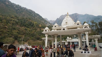 The Mata Vaishno Devi is one of the most revered Hindu shrines in northern India. Alamy