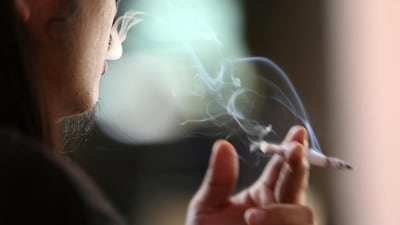 Tobacco causes nine out of 10 lung cancer cases. Pawan Singh / The National