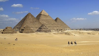 The Great Pyramid of Giza is the sole surviving Wonder of the Ancient World. Hassan Ammar / AP Photo