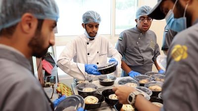 The bakery. Inside the Zayed higher organisation for people of determination, Abu Dhabi. Chris Whiteoak / The National