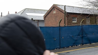 Concerns have been raised about accommodation for asylum seekers, such as this former barracks in Folkestone. Getty Images