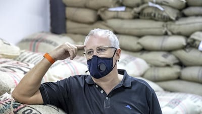 The Raw Coffee Company chief executive Matt Toogood. Antonie Robertson / The National