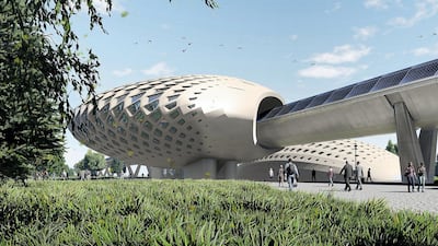 Hyperloop TT has offered a glimpse of how its passenger network will interact with nature using renewable energy.