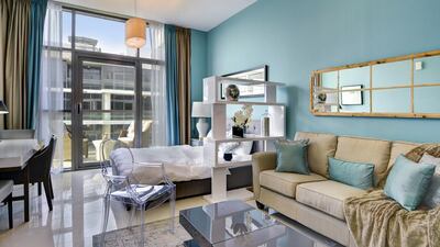 A studio in Golf Horizon. Courtesy of Better Homes