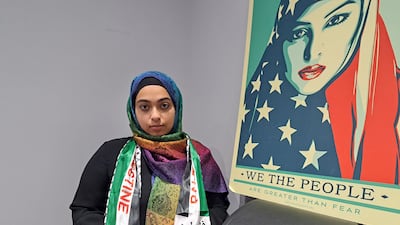 'It has been getting very unsafe for me personally,' says Laila Shaikh. Stephen Starr / The National