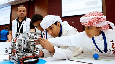 A reader believes robots are posing a risk to humans by making them lazy and inactive. Fatima Al Marzooqi / The National