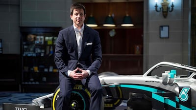 Toto Wolff was speaking at the Royal Automobile Club in London where Mercedes' F1 team announced a new partnership with Ineos. AFP