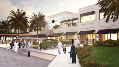 The first mall to be developed, Juraina 2, is east of the city close to the Sharjah University City Campus. Courtesy Alef Group