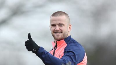 Eric Dier prepares for action. Getty