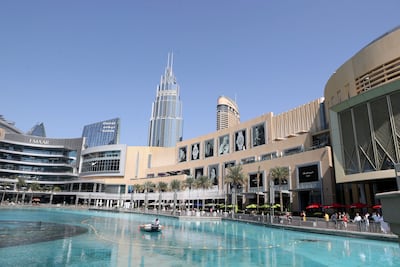 Rebecca Moses said she likes living near Dubai Mall. Chris Whiteoak / The National