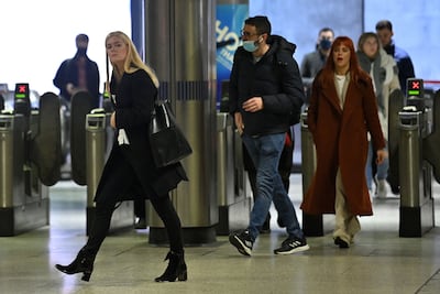 Commuters in London have been warned of travel disruption this week as Tube workers are set to stage strikes. AFP