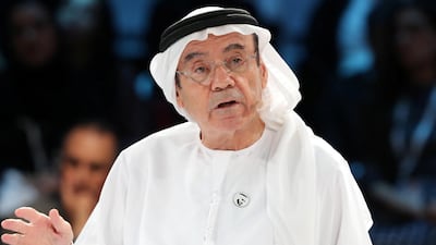 HE Zaki Nusseibeh, UAE Minister of State. Chris Whiteoak / The National