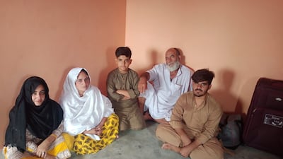 The in-laws of British Army interpreter Mohammad Ajmal had to flee their home in the dead of night after threatening visits by Taliban fighters. Photo: Mohammad Ajmal