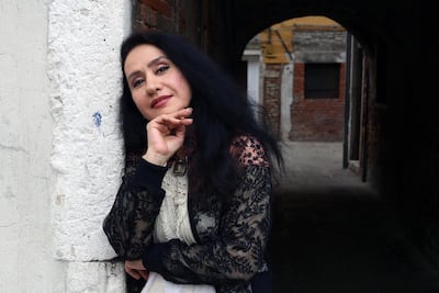 Saudi Arabian writer Raja Alem. Photo by Barbara Zanon / Getty Images