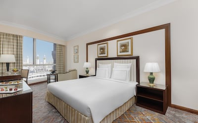 Classic King Bed at Swissotel Al Maqam Makkah. Photo: Swissotel