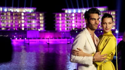Bella has been to the UAE on various occasions - in 2017 she came to mark the opening of the Bulgari Hotel, an ultra-luxury property in Jumeirah in Dubai. Photo: Getty