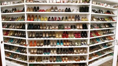 To house her shoe collection, Samara Punjabi had a closet custom-made for her Dubai apartment.