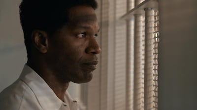 Jamie Foxx plays Walter McMillian, an innocent man wrongfully convicted for the murder of an 18-year-old girl. Warner Bros Entertainment