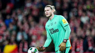 Loris Karius - 5: There were so many eyes were on the goalkeeper ahead of his Newcastle debut, but Karius was given no chance by Casemiro and was unfortunate for the second goal. Made good saves to deny Weghorst, Rashford and Fernandes. PA