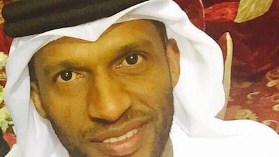 Pilot Zayed Al Kaabi was killed when his fighter jet crashed in Yemen due to a ‘technical fault’. Courtesy of Jassim Al Kaabi