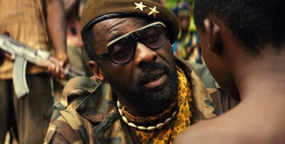 Idris Elba stars in the film Beasts of No Nation. Photo: Netflix