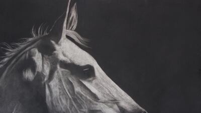 An artwork by Paddy Lennon for Crossroads #15 – The Year of the Horse. Courtesy Swiss Art Gate UAE and Paddy Lennon