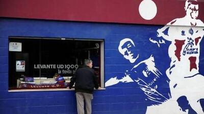 Spain's economy is struggling so fewer fans are showing up for league matches. David Ramos / Getty Images