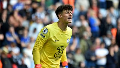 CHELSEA RATINGS: Kepa Arrizabalaga - 9. Outstanding performance. His treble save from McGinn, Ramsey and Ings on 26 minutes was sheer class. Produced and even better save from an Ings header from point-blank range after half an hour. AP