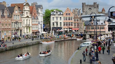 Ghent, Belgium, were Sunday's attack took place. Corbis