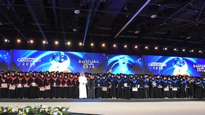 1,464 male and female undergraduate and graduate candidates received awards at the ceremony.