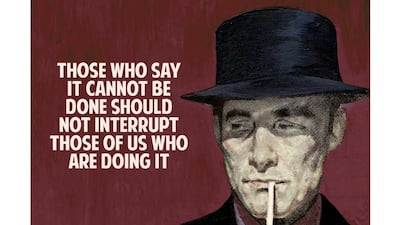 Artist duo The Connor Brothers will bring ten works from their ‘Pulp Fiction’ series to Dubai, from Wednesday, March 25. Courtesy The Connor Brothers