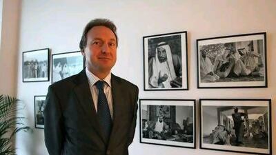 New executive director of Paris Sobourbe University in Abu Dhabi, Prof Dr. Eric Fouache.