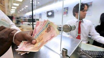 Banks will continue to digitise as customers are less interested in visiting branches. Pawan Singh / The National