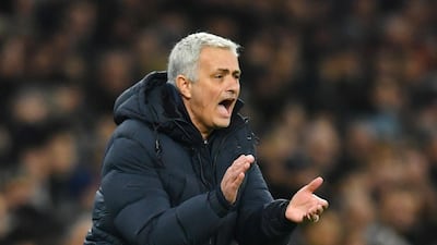 Jose Mourinho locks horns with old foe Pep Guardiola as Tottenham host Manchester City in the Premier League on Sunday. Reuters