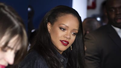 Rihanna sent SZA a Fenty Beauty gift card, telling her shop "in peace". Getty Images