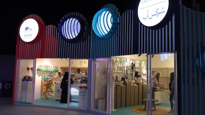 Shops sell skincare products, perfume, clothing and jewellery