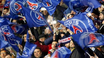 Paris Saint-Germain have long held a candle for the one-time England player David Beckham. Yoan Valat / EPA